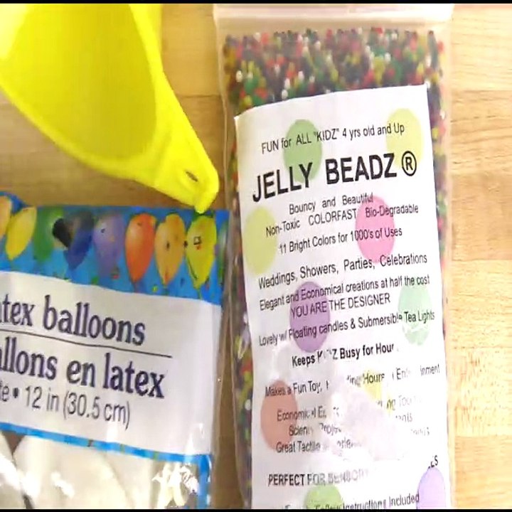 DIY Jelly Bead Squishy Ball