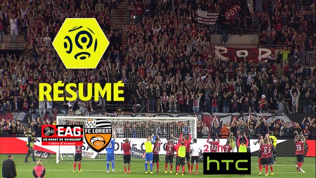 EA Guingamp - FC Lorient (1-0) - Résumé - (EAG-FCL) / 2016-17