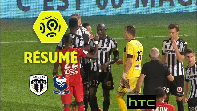 Angers SCO - SM Caen (2-1) - Résumé - (SCO-SMC) / 2016-17