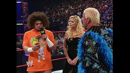 Ric Flair and Carlito (w/ Torrie Wilson) vs. Lance Cade and Trevor Murdoch