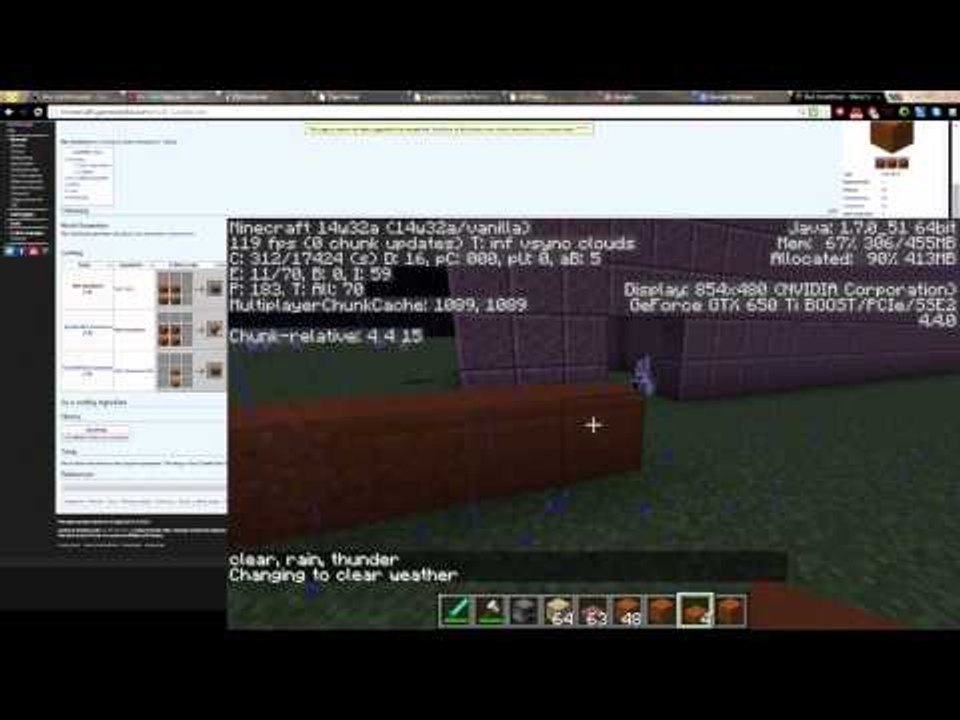 Minecraft: 14w32a (Armor Stands, Red Sandstone, and color Beacons)