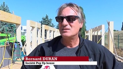 Loches: un mecano geant au lycée