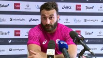 Top 14  Stade Toulousain - Stade Français: Jérémy Sinzelle en conférence d'avant match