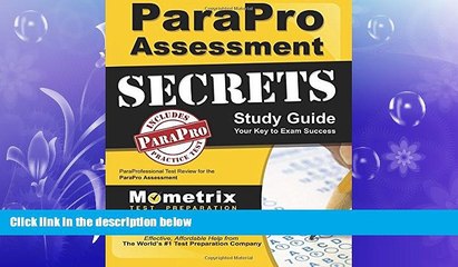 FAVORITE BOOK  ParaPro Assessment Secrets Study Guide: ParaProfessional Test Review for the