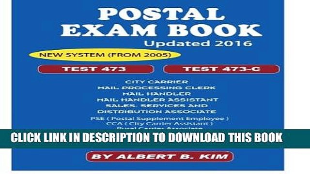 [PDF] Postal Exam Book for Test 473 and 473-C Full Online