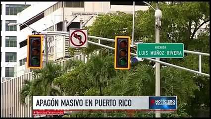 Un incendio dejó sin luz   a Puerto Rico