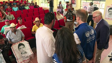 Ayotzinapa: comisión ONU aplaude nuevas líneas de investigación