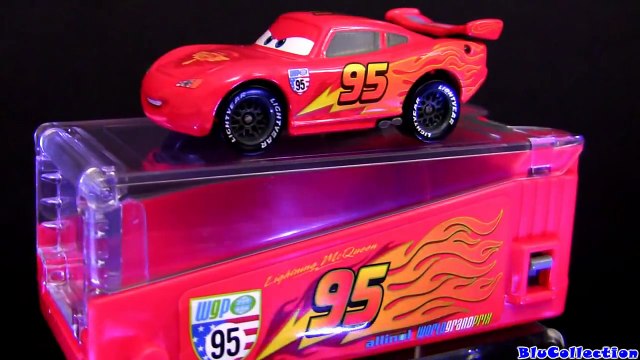Cars 2 Tomica Shooter Box Launcher Lightning McQueen Takara Tomy toys Disney Pixar Toys Collection