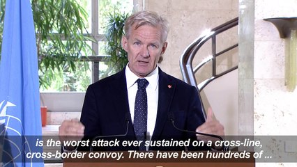 UN advisor on Syria hopes convoy attack can be turning point