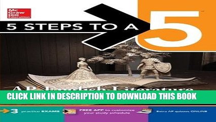 New Book 5 Steps to a 5 AP English Literature 2016 (5 Steps to a 5 on the Advanced Placement