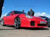 Porsche Ruf r turbo vs Mercedes Brabus sv 12