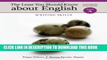 Collection Book The Least You Should Know about English: Writing Skills, Form A