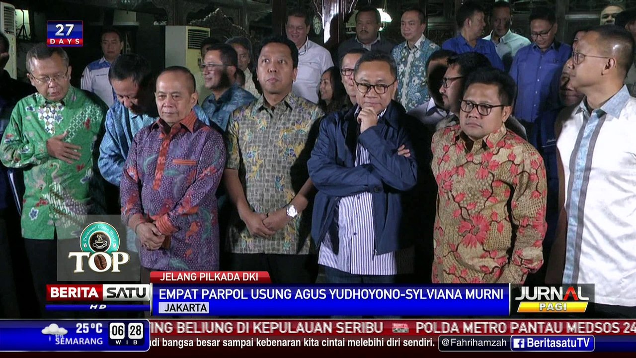 Poros Cikeas Usung Agus Harimurti Yudhoyono dan Sylviana Murni