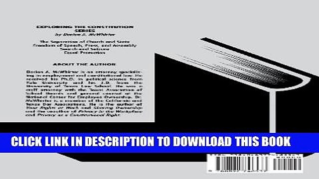 [PDF] Freedom of Speech, Press, and Assembly (Exploring the Constitution Series) [Full Ebook]