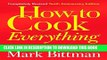[PDF] How to Cook Everything: 2,000 Simple Recipes for Great Food,10th Anniversary Edition Full
