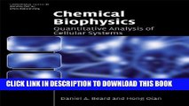 New Book Chemical Biophysics: Quantitative Analysis of Cellular Systems (Cambridge Texts in