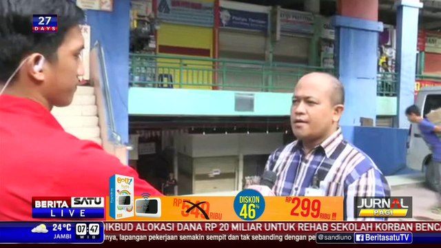 Harga Sewa Kios Mahal, Pasar Santa Sepi Pembeli
