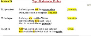 Deutsch-Persisch-Lektion91-A1 ادامه ی فعلهای تاپ