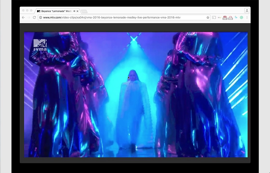 BEYONCE MTV VMA DEMONICALLY SHAPE SHIFTS REPTILIAN EYES! **MUST SEE**