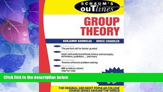 Big Deals  Schaum s Outline of Group Theory  Best Seller Books Most Wanted