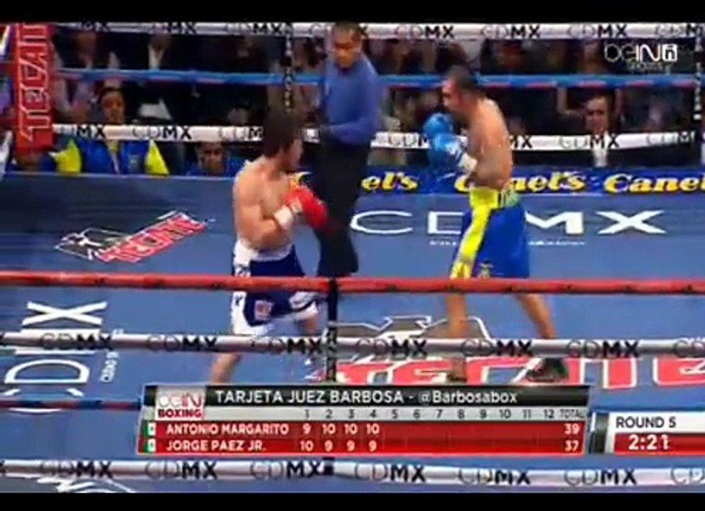 Antonio Margarito vs Jorge Paez Jr  2016-03-05