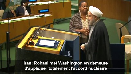 L'Iran accuse Washington de ne pas appliquer l'accord nucléaire
