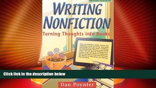 Big Deals  Writing Nonfiction: Turning Thoughts into Books  Best Seller Books Most Wanted