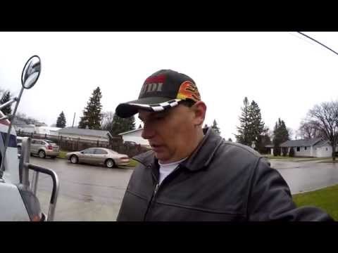 Trucker Rudi 11/17/15 we got the new rims end new tires on