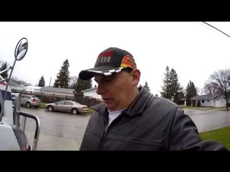 Trucker Rudi 11/17/15 we got the new rims end new tires on