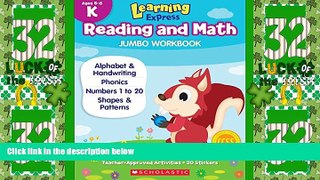 Big Deals  Learning Express Reading and Math Jumbo Workbook Kindergarten  Free Full Read Most Wanted