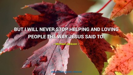 Michael Jackson Quotes #1