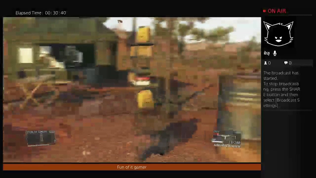 superassasin05's Live metal gear solid5 Broadcast (10)