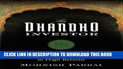 [PDF] The Dhandho Investor: The Low - Risk Value Method to High Returns Popular Colection