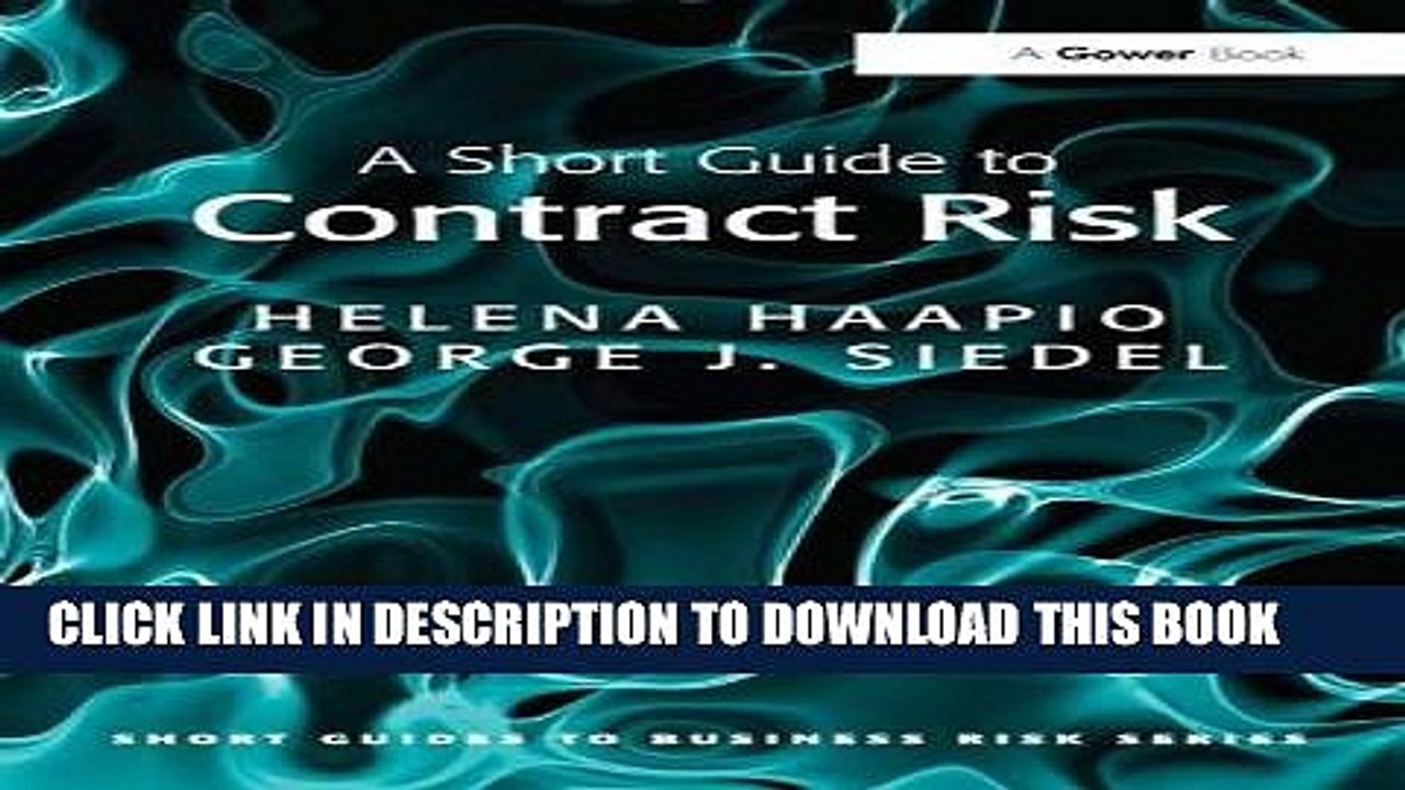 [PDF] A Short Guide to Contract Risk Popular Online