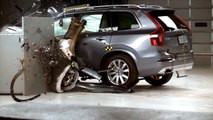 2016 Volvo XC90 small overlap IIHS crash test