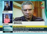 Almeida: Persecución contra Lula es contra los trabajadores de Brasil