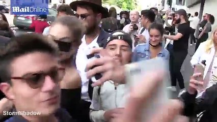 Gigi Hadid Kendisini Taciz Eden Adama Bir Güzel Dersini Verdi!