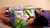 Diego & Dora Huevos Sorpresa 6-pack Nickelodeon Dora the Explorer Chocolate Surprise Eggs