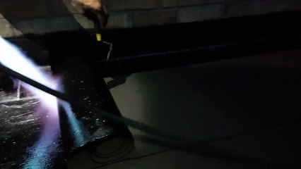 GTA Ontario Flat Roofers Torching Down