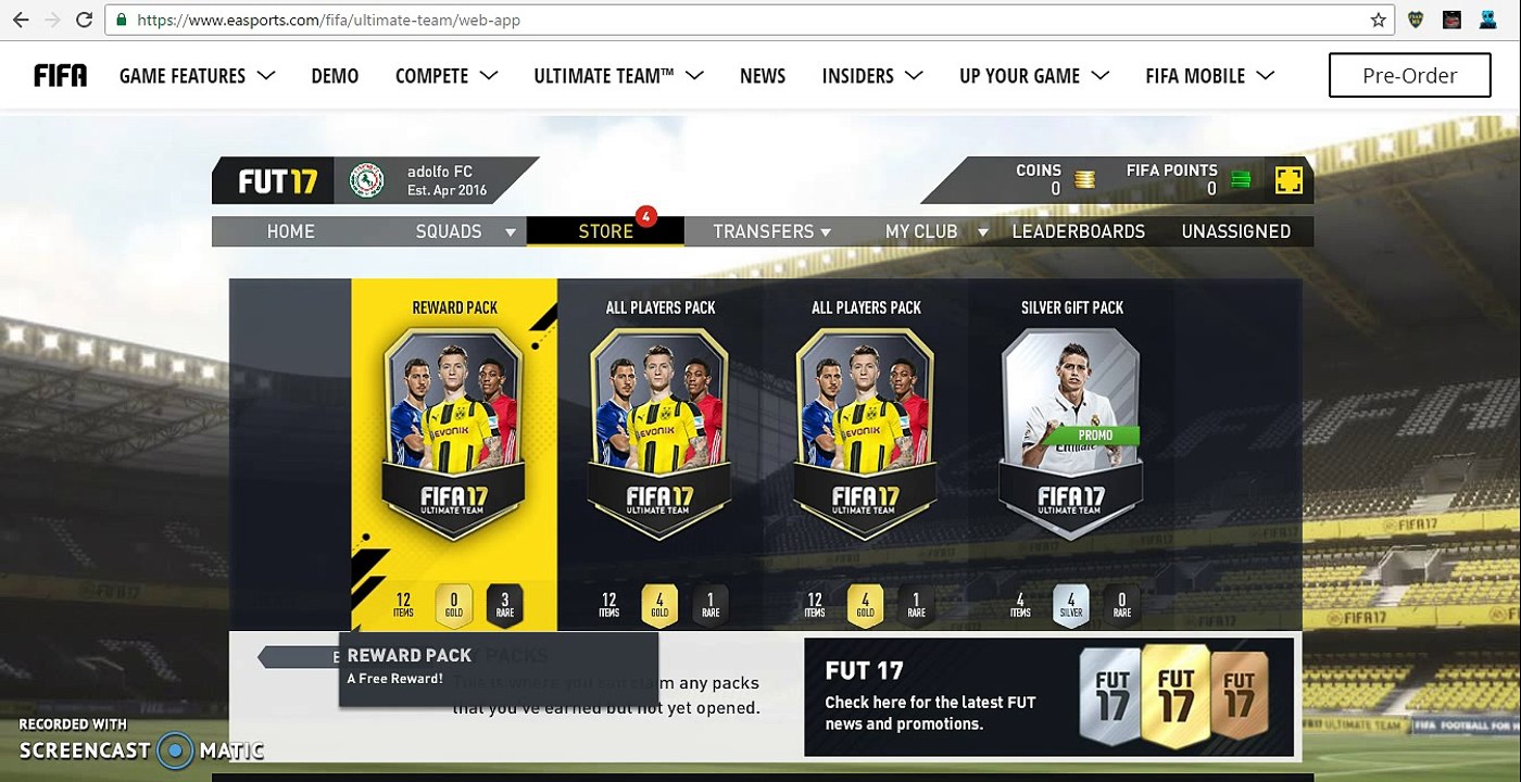 fifa web app