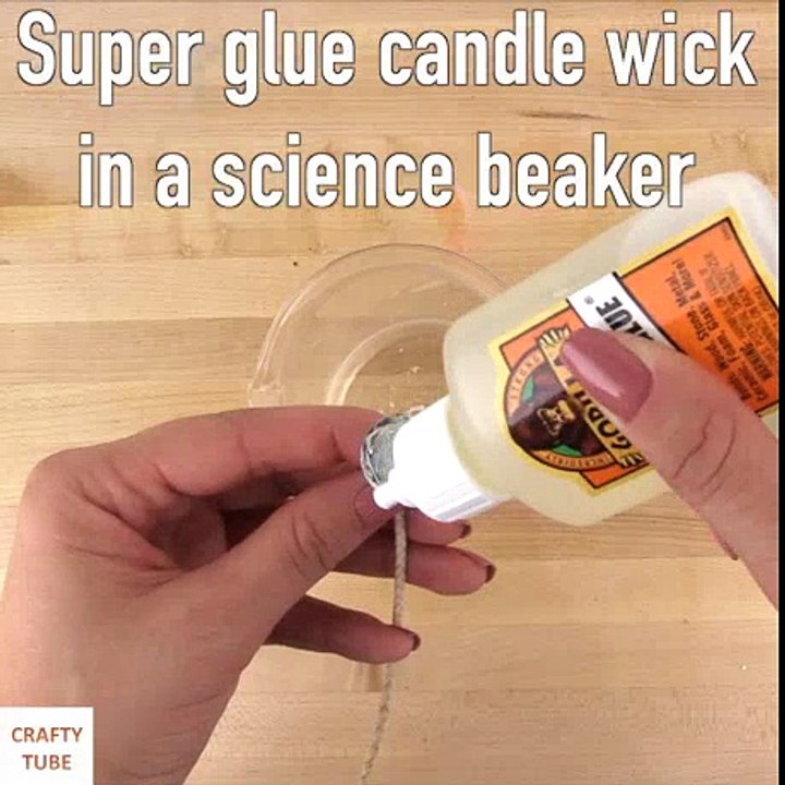 DIY Halloween Mad Sciencest Candle