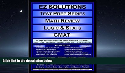 Enjoyed Read EZ Solutions - Test Prep Series - Math Review - Logic   Stats - GMAT (Ez Solutions: