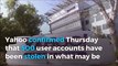 Yahoo confirms 500 user accounts stolen