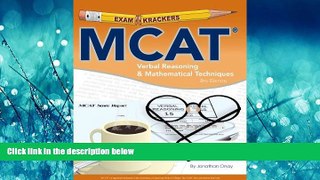 Choose Book MCAT Verbal Reasoning   Mathematical Techniques (Examkrackers)
