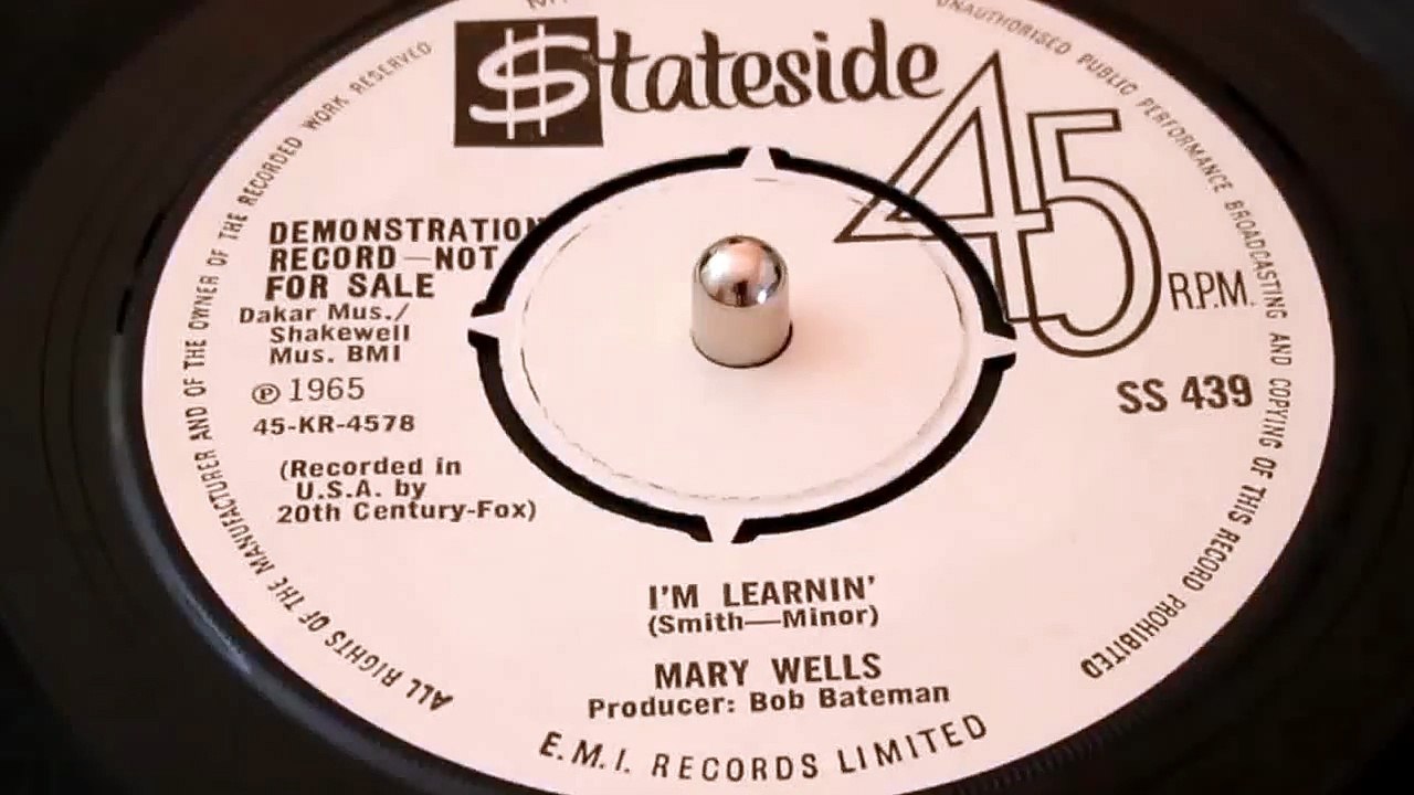 Mary Wells - I'm Learnin'