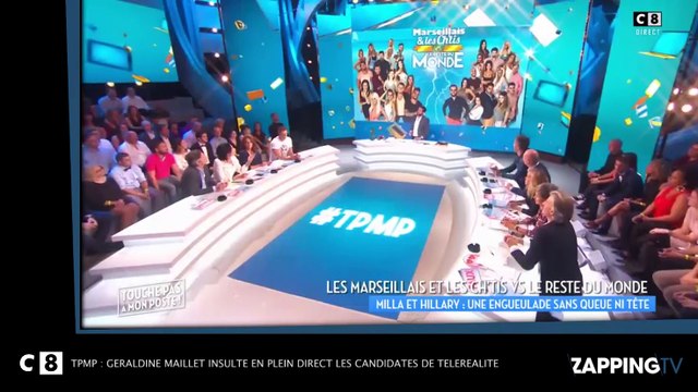 TPMP : Géraldine Maillet insulte les candidates de téléréalité, Cyril Hanouna la recadre (Vidéo)