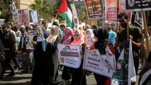İsrail Hapishanelerindeki Filistinli Tutuklular ve Kudüs İçin Destek Yürüyüşü