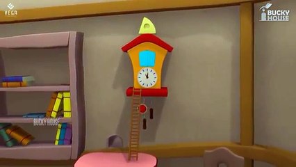 Hickory Dickory Dock - 3D Animation English Nursery Rhyme