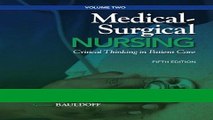 [PDF] Medical-Surgical Nursing: Critical Thinking in Patient Care, Volume 2 (5th Edition) Popular
