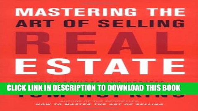 [PDF] Mastering the Art of Selling Real Estate: Fully Revised and Updated Popular Online